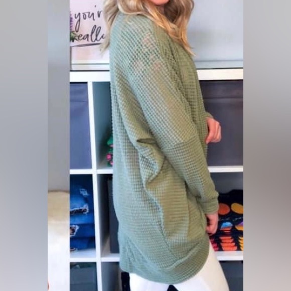 Dolman Knit Cardigan - Picture 2 of 2